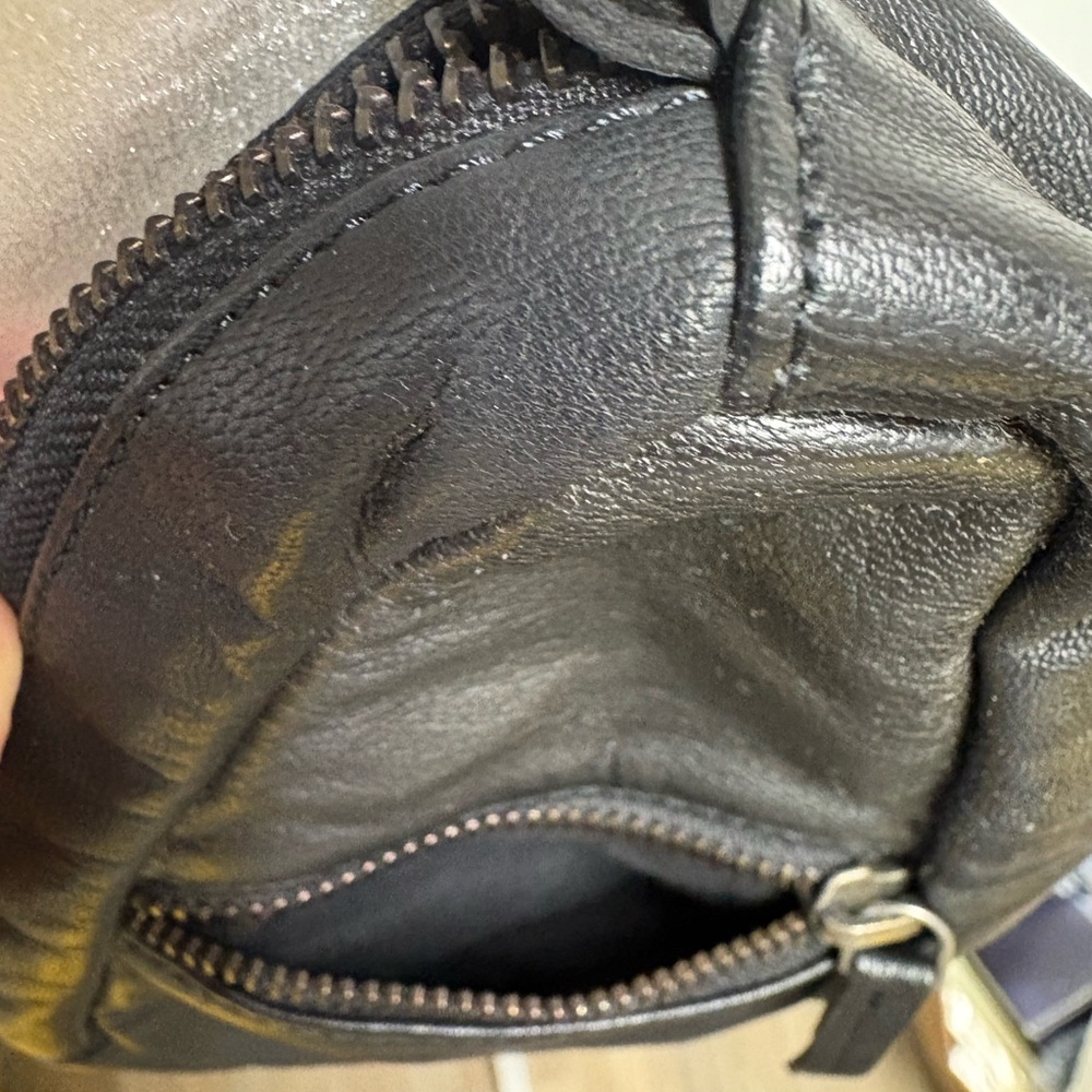 Free People Coffee Date Mini Crossbody Bag, Black - Picture 6 of 6